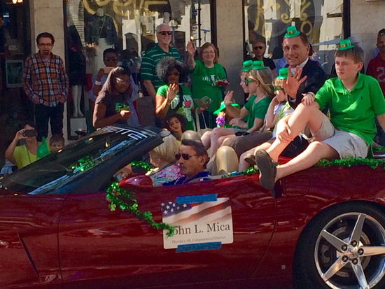 CCO Carries Congress in St Patty's Parade...