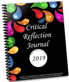 2019 Critical Reflection Journal Screenshot