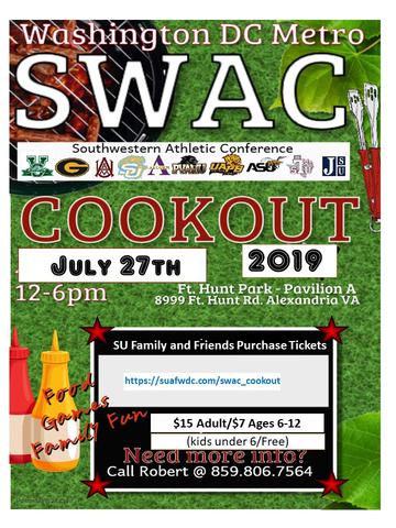 2019 SWAC Cookout