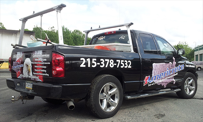 Truck Wrap for Americrete - Philadelphia Vehicle Wraps