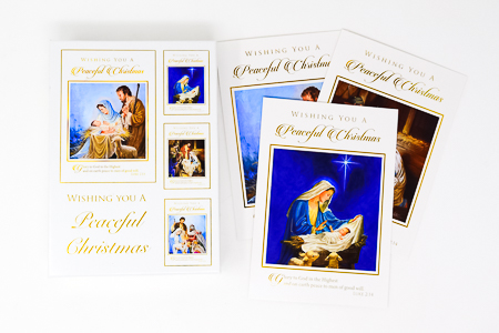 16 Peaceful Christmas Cards Boxed.
