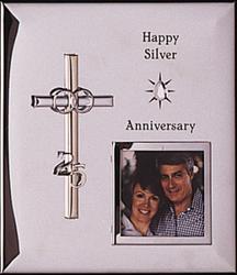 25th Wedding Anniversary Photo Frame