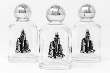 3 Bottles of Lourdes Holy Water.