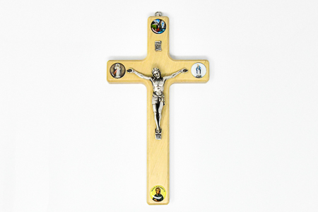 Lourdes Wooden Crucifix.