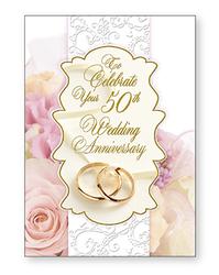 50th Wedding Anniversary Card