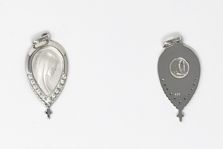 925 Sterling Silver Tear Drop Pendent