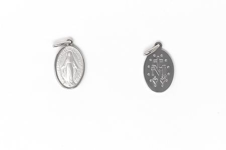 Sterling Silver Miraculous Medal.