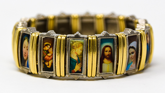 All Saints Metal Bracelet.
