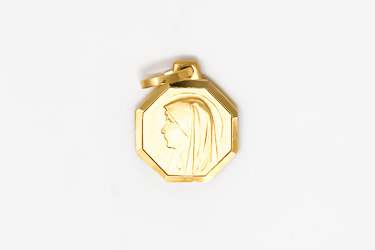 Virgin Mary Gold medal.