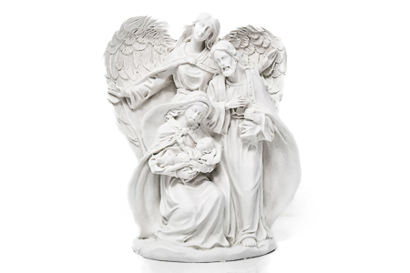 Angel Statue Depicting Bethlehem.