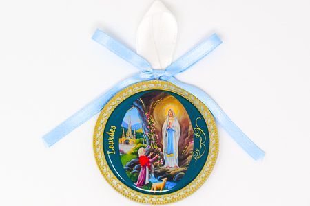 Lourdes Crib Medal