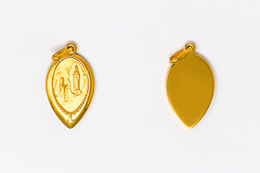 Gold Plated Apparition Pendant.