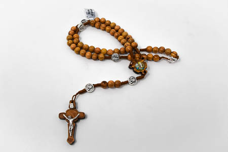 Olive Rosary Beads.