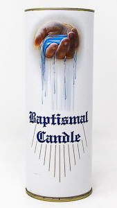 Baby Baptismal Candle.