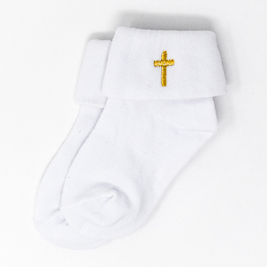 Baby Baptismal Socks.