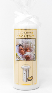 Baptismal Baby Candle.