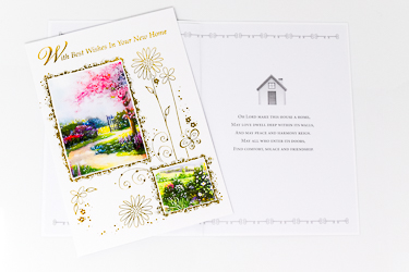 Best Wishes on your New Home Card.