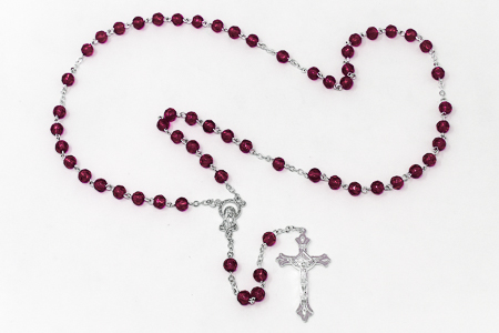 Birthstone Rosary Beads June - Alexandrite.
