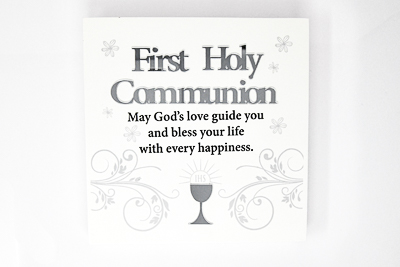 First Holy Communion Plaque.