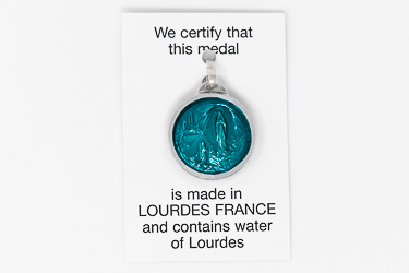 Lourdes Water Pendant.