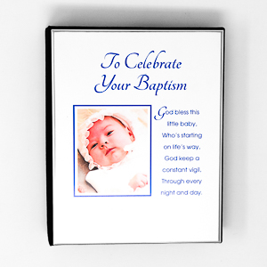Boy's Baptism Photo Album.