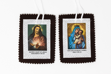 Scapular of the Sacred Heart of Jesus.