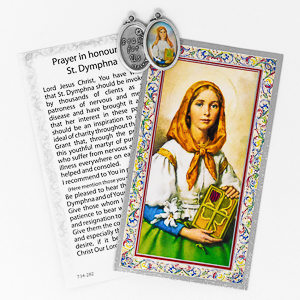 Prayer Card to St.Dymphna.