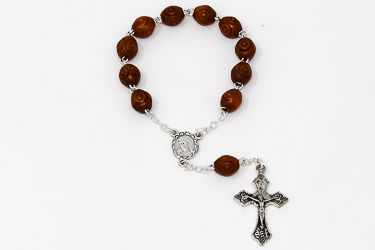 Wooden Handheld Rosary.