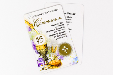 Communion Prayer Card