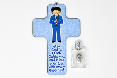 Boy's First Holy Communion Gift Set.