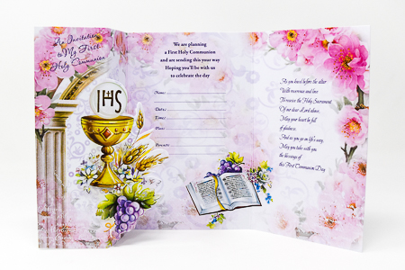 First Holy Communion Invitation cards