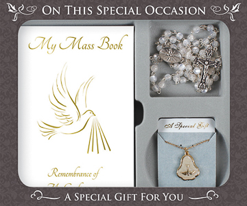 Souvenir of Confirmation Gift Set With Book.