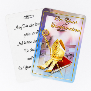 Confirmation prayer card.