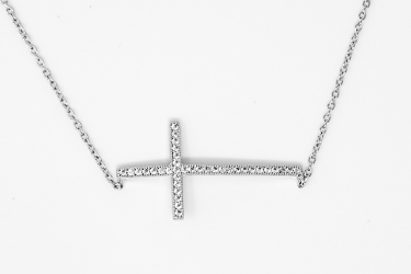 925 Cross Necklace.