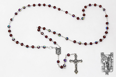 Lourdes Catholic Rosary Beads.