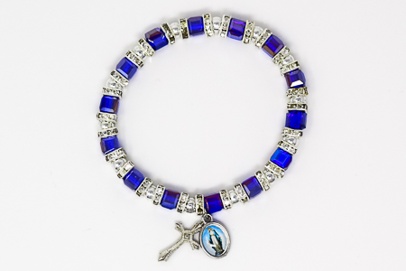 Blue Crystal Miraculous Bracelet.