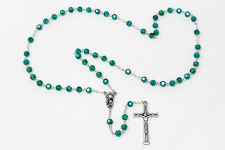Virgin Mary & Baby Jesus Rosary Beads.