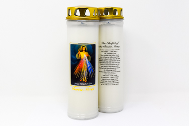 Divine Mercy Vigil Candle 7 Days & 7 Nights.