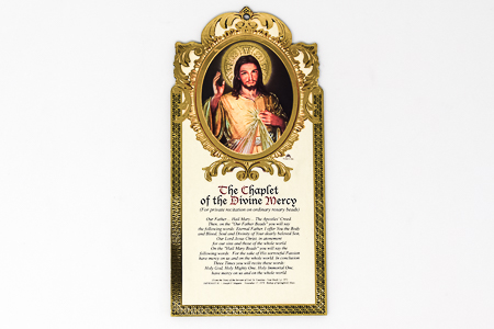  Divine Mercy Plaque.