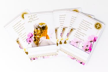 Communion Invitation Cards For a Girl.