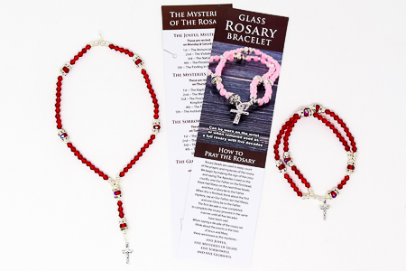 Rosary Bracelet & Full Rosary.