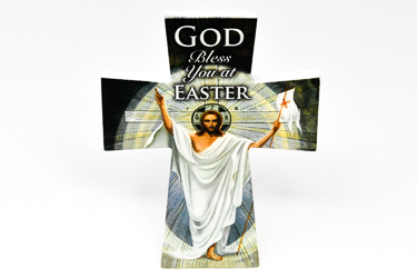 God Bless you at Easter Standing Cross.