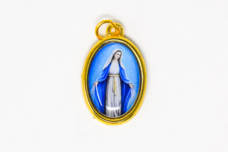 Gold Our Lady of Grace Medal.