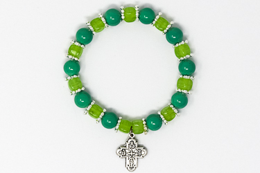 8 Way Single Decade Rosary Bracelet.