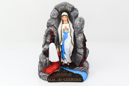 Statue of the Grotto in Lourdes