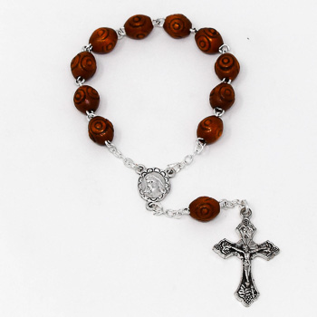 Wooden Handheld Rosary.