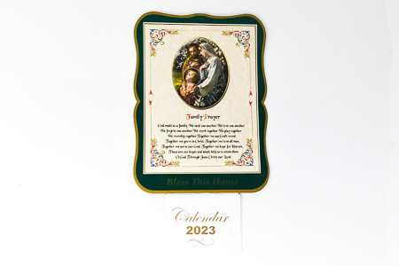 Holy Family 2023 Calendar.
