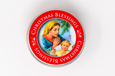 Christmas Blessings Candle.