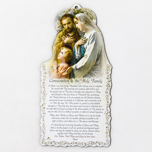 Holy Family Plaque.