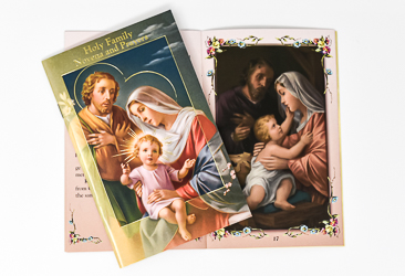 Holy Family Novena and Prayers Book.